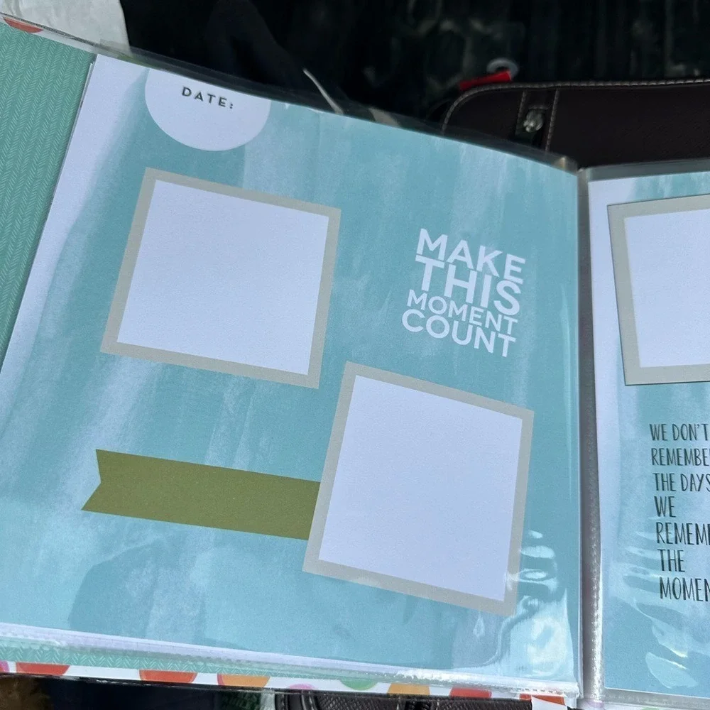 Colorful Polka Dot Gift pre-made scrapbook #Love your‎ life